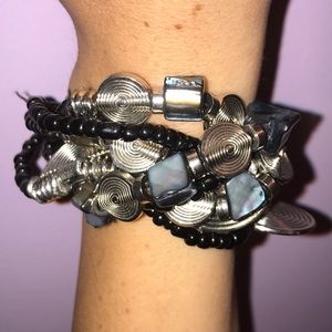 Costume beaded bracelet